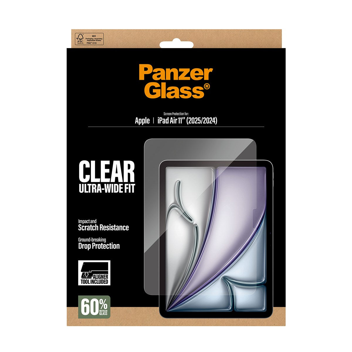 PanzerGlass® Skærmbeskyttelse iPad Air 11
